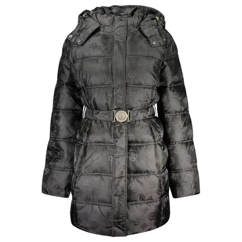Guess Jeans Black Polyamide Women's Women's Jacket